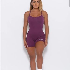 Bombshell sportswear bodysuit shorts